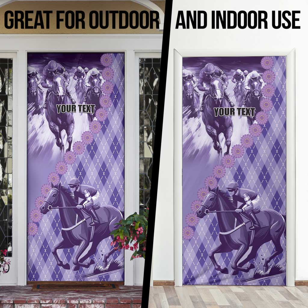 Personalized Breeders Horse Racing Door Cover World Horse Racing Championships - Wonder Print Shop