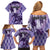 Personalized Breeders Horse Racing Family Matching Off Shoulder Short Dress and Hawaiian Shirt World Horse Racing Championships - Wonder Print Shop