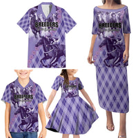 Personalized Breeders Horse Racing Family Matching Puletasi and Hawaiian Shirt World Horse Racing Championships - Wonder Print Shop