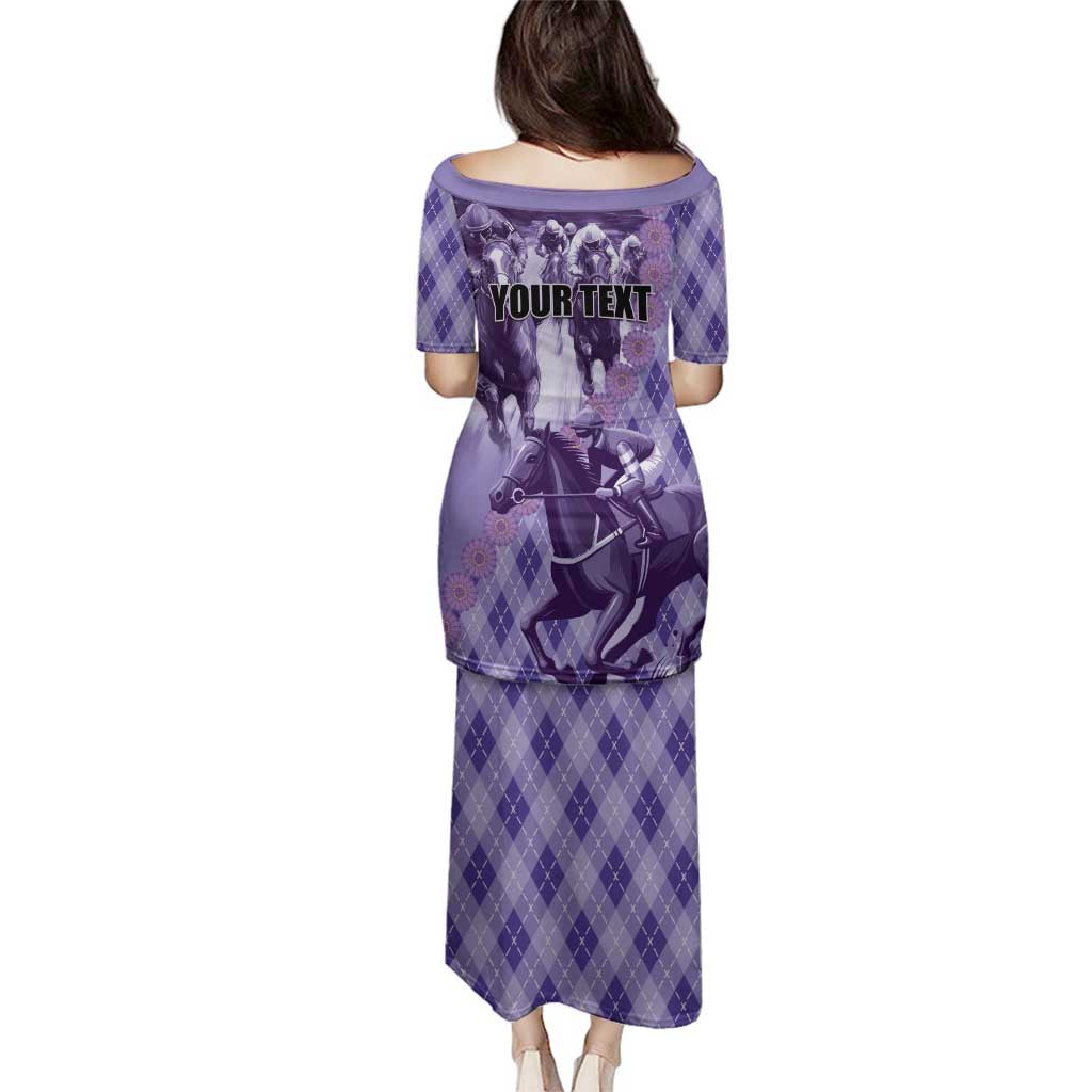 Personalized Breeders Horse Racing Family Matching Puletasi and Hawaiian Shirt World Horse Racing Championships - Wonder Print Shop