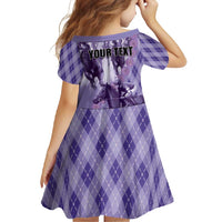 Personalized Breeders Horse Racing Family Matching Short Sleeve Bodycon Dress and Hawaiian Shirt World Horse Racing Championships - Wonder Print Shop