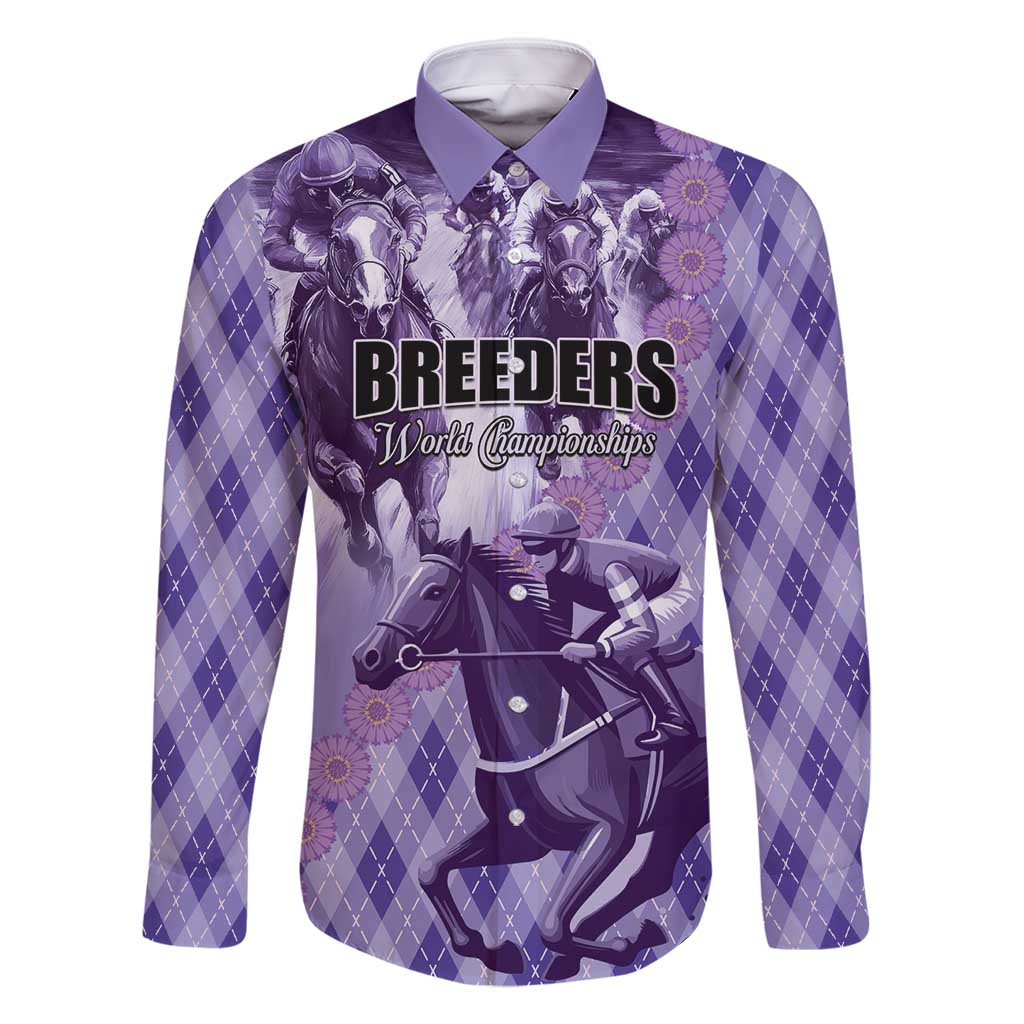 Personalized Breeders Horse Racing Family Matching Summer Maxi Dress and Hawaiian Shirt World Horse Racing Championships - Wonder Print Shop