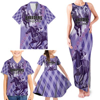 Personalized Breeders Horse Racing Family Matching Tank Maxi Dress and Hawaiian Shirt World Horse Racing Championships - Wonder Print Shop