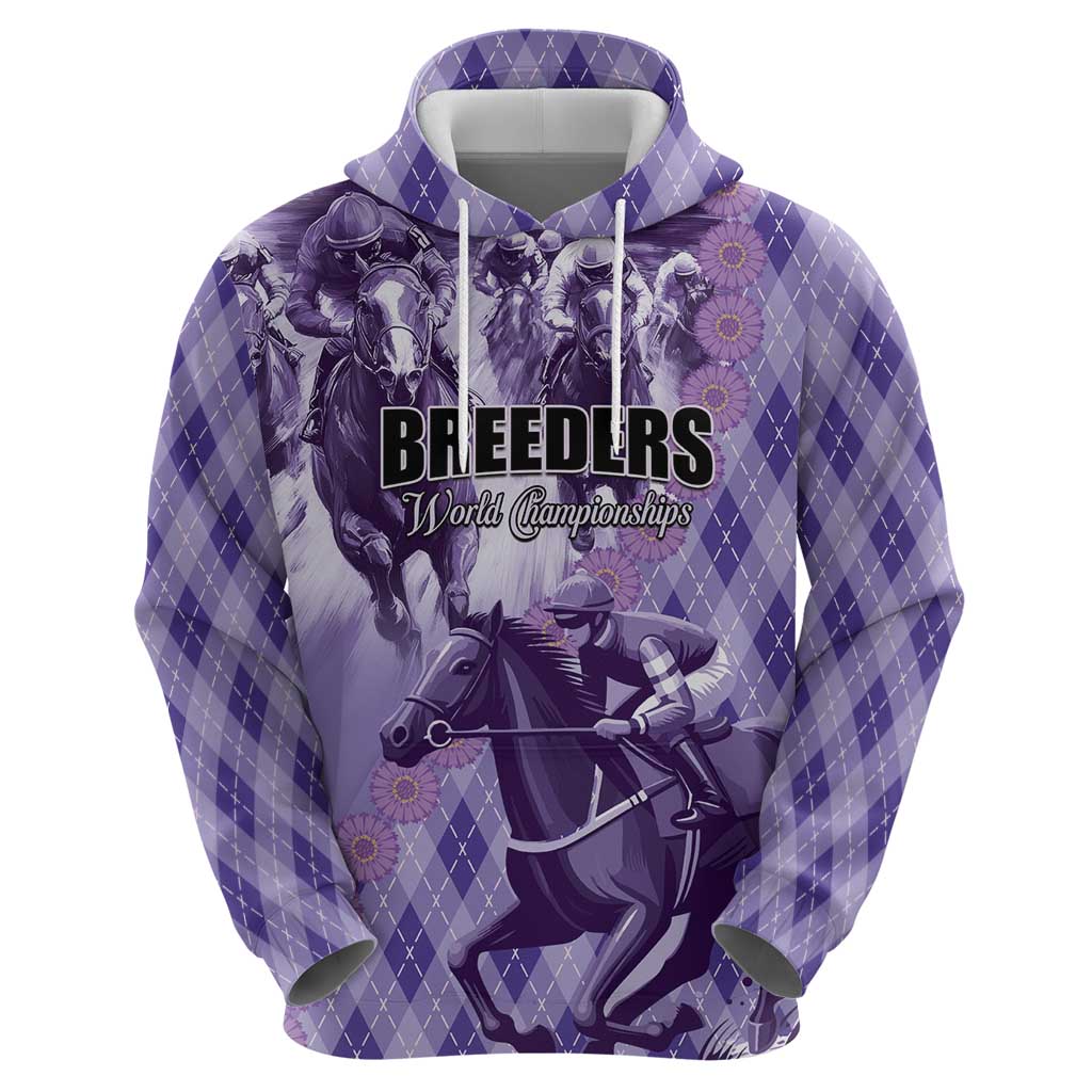 Personalized Breeders Horse Racing Hoodie World Horse Racing Championships - Wonder Print Shop
