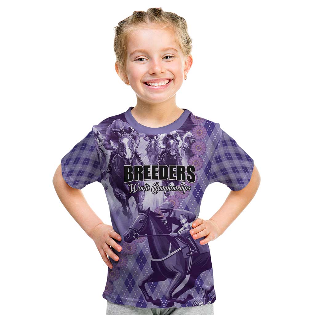 Personalized Breeders Horse Racing Kid T Shirt World Horse Racing Championships - Wonder Print Shop