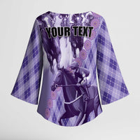 Personalized Breeders Horse Racing Kimono Sleeve Blouse World Horse Racing Championships - Wonder Print Shop