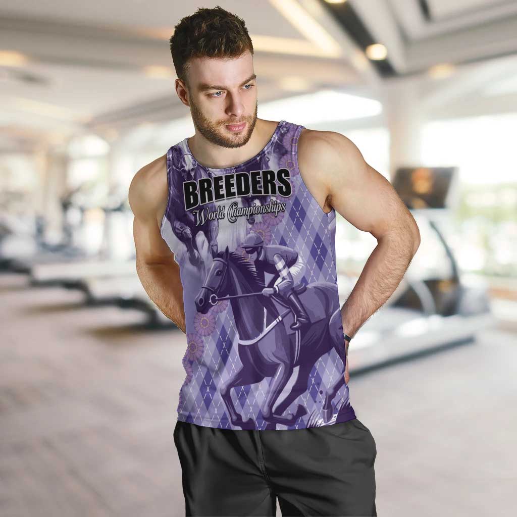 Personalized Breeders Horse Racing Men Tank Top World Horse Racing Championships - Wonder Print Shop