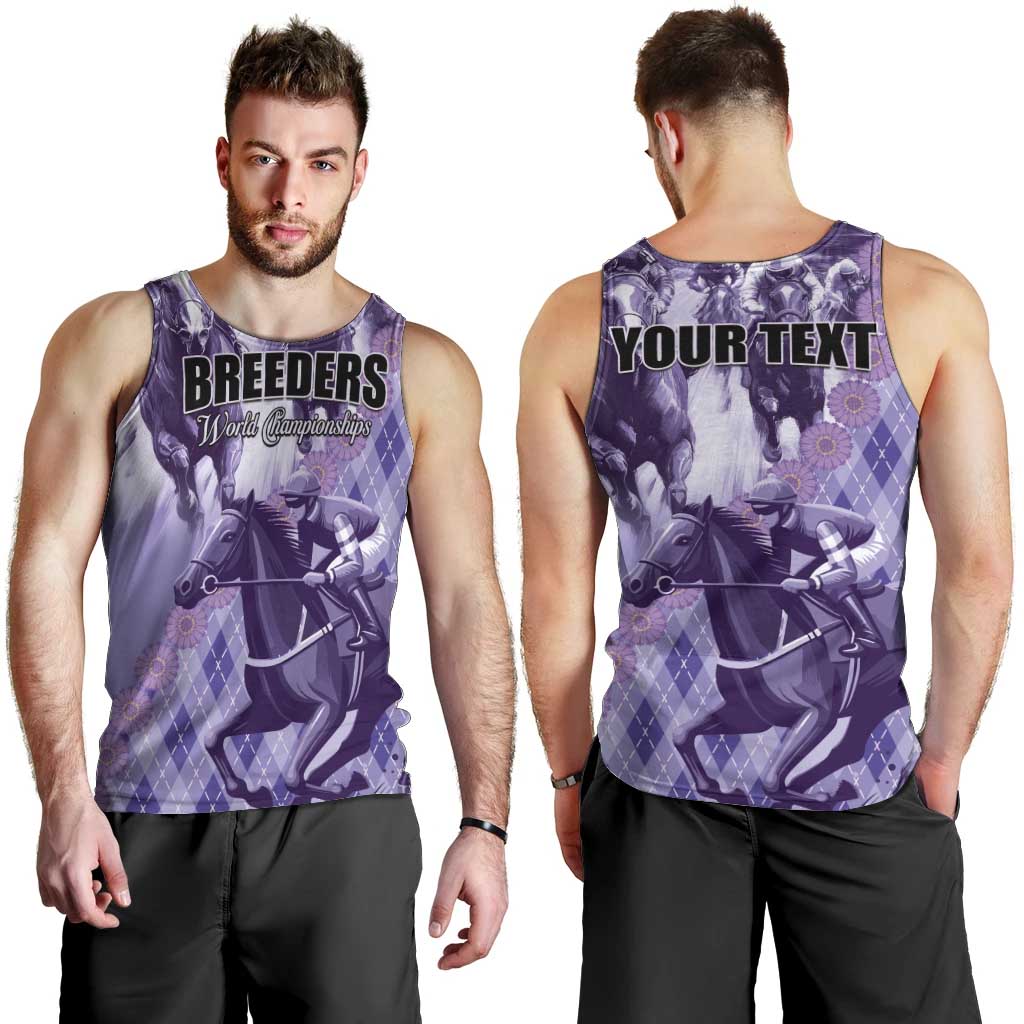 Personalized Breeders Horse Racing Men Tank Top World Horse Racing Championships - Wonder Print Shop