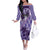 Personalized Breeders Horse Racing Off The Shoulder Long Sleeve Dress World Horse Racing Championships - Wonder Print Shop