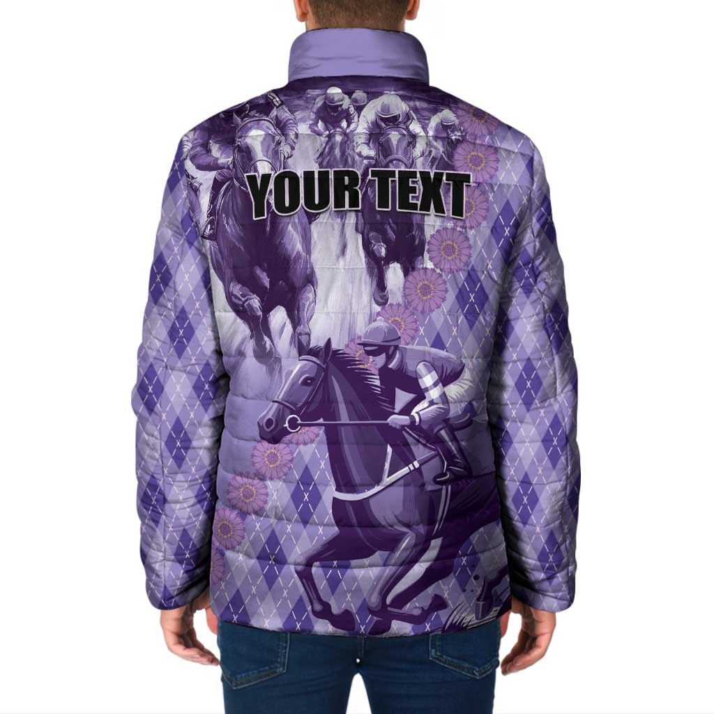 Personalized Breeders Horse Racing Padded Jacket World Horse Racing Championships - Wonder Print Shop