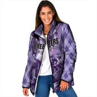 Personalized Breeders Horse Racing Padded Jacket World Horse Racing Championships - Wonder Print Shop