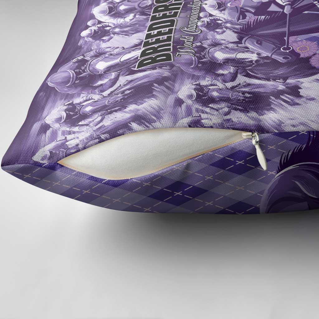 Breeders Horse Racing Pillow Cover World Horse Racing Championships - Wonder Print Shop