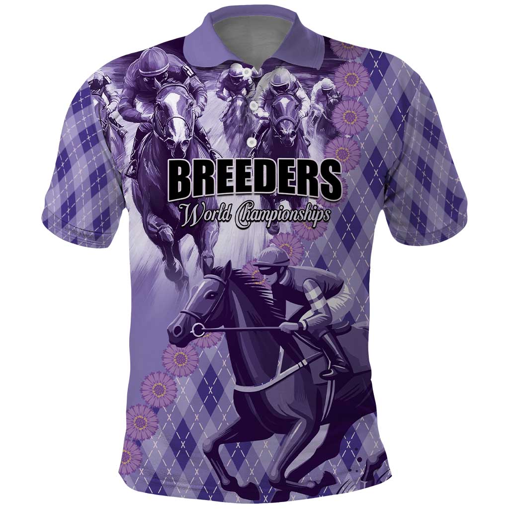 Personalized Breeders Horse Racing Polo Shirt World Horse Racing Championships - Wonder Print Shop