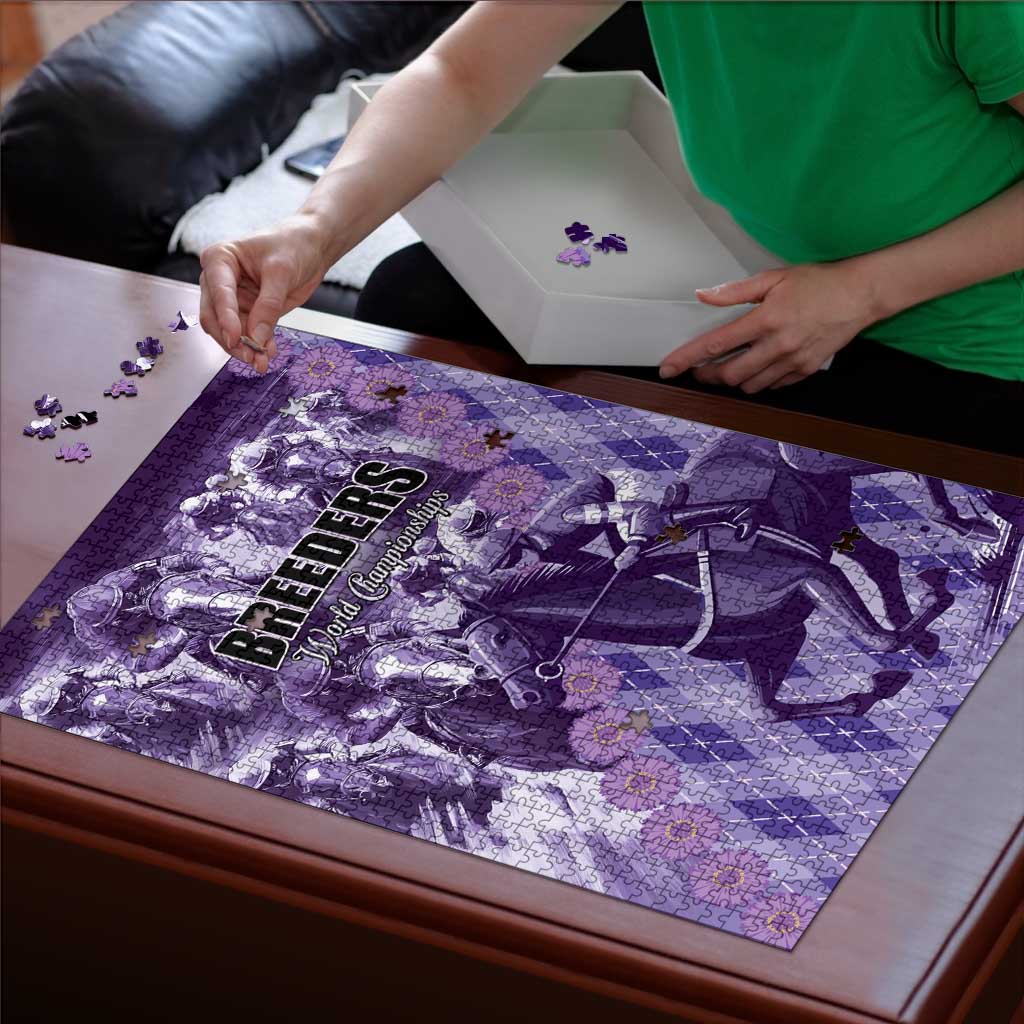 Breeders Horse Racing Puzzle World Horse Racing Championships - Wonder Print Shop