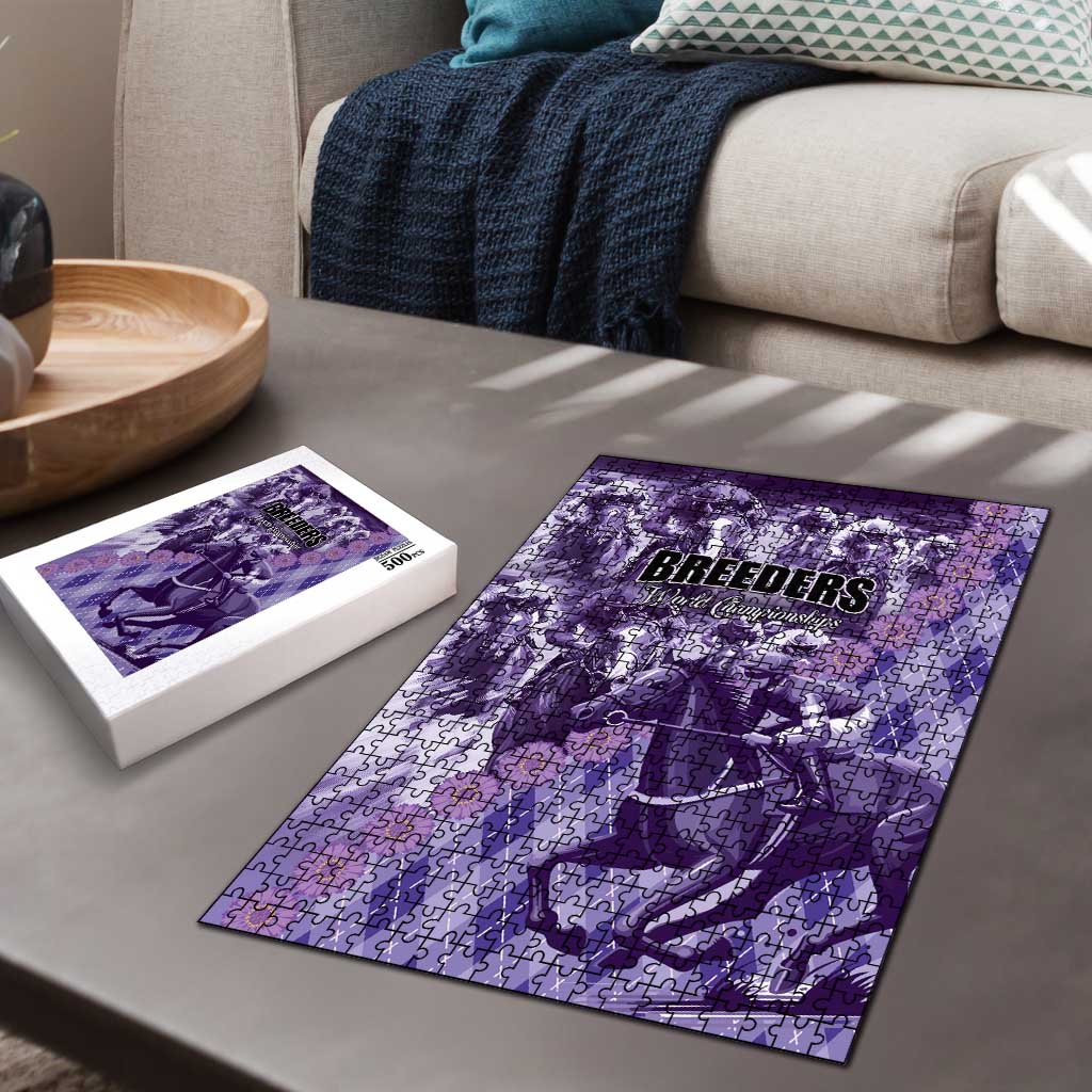 Breeders Horse Racing Puzzle World Horse Racing Championships - Wonder Print Shop