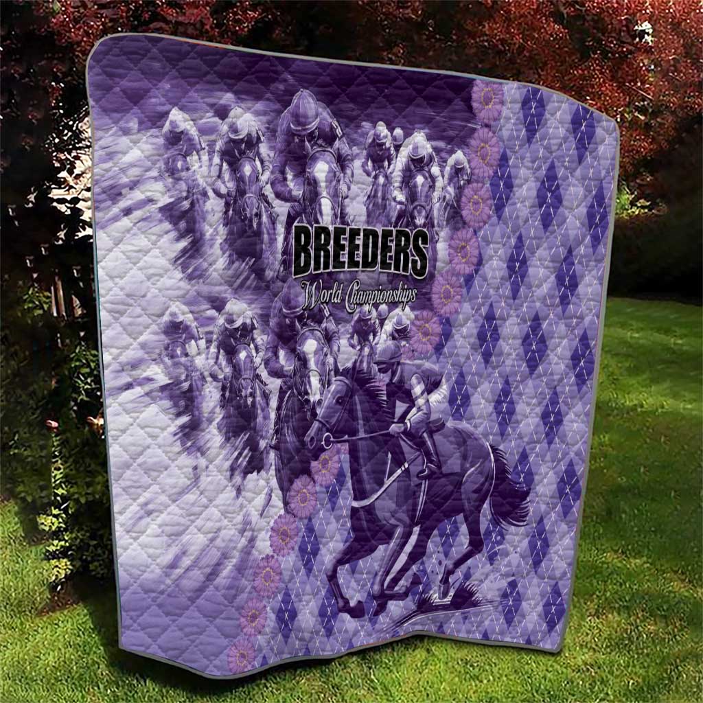 Breeders Horse Racing Quilt World Horse Racing Championships - Wonder Print Shop