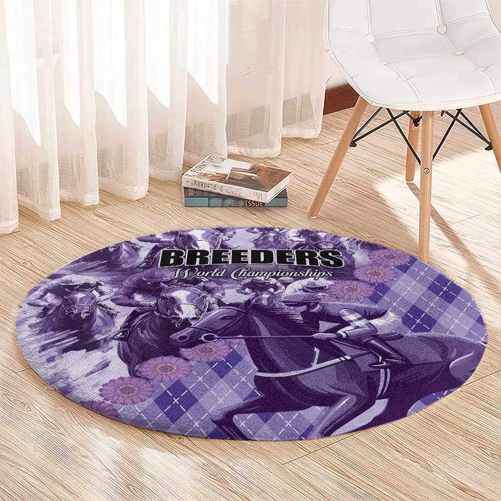 Breeders Horse Racing Round Carpet World Horse Racing Championships - Wonder Print Shop