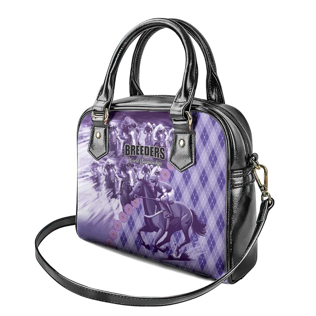 Breeders Horse Racing Shoulder Handbag World Horse Racing Championships - Wonder Print Shop
