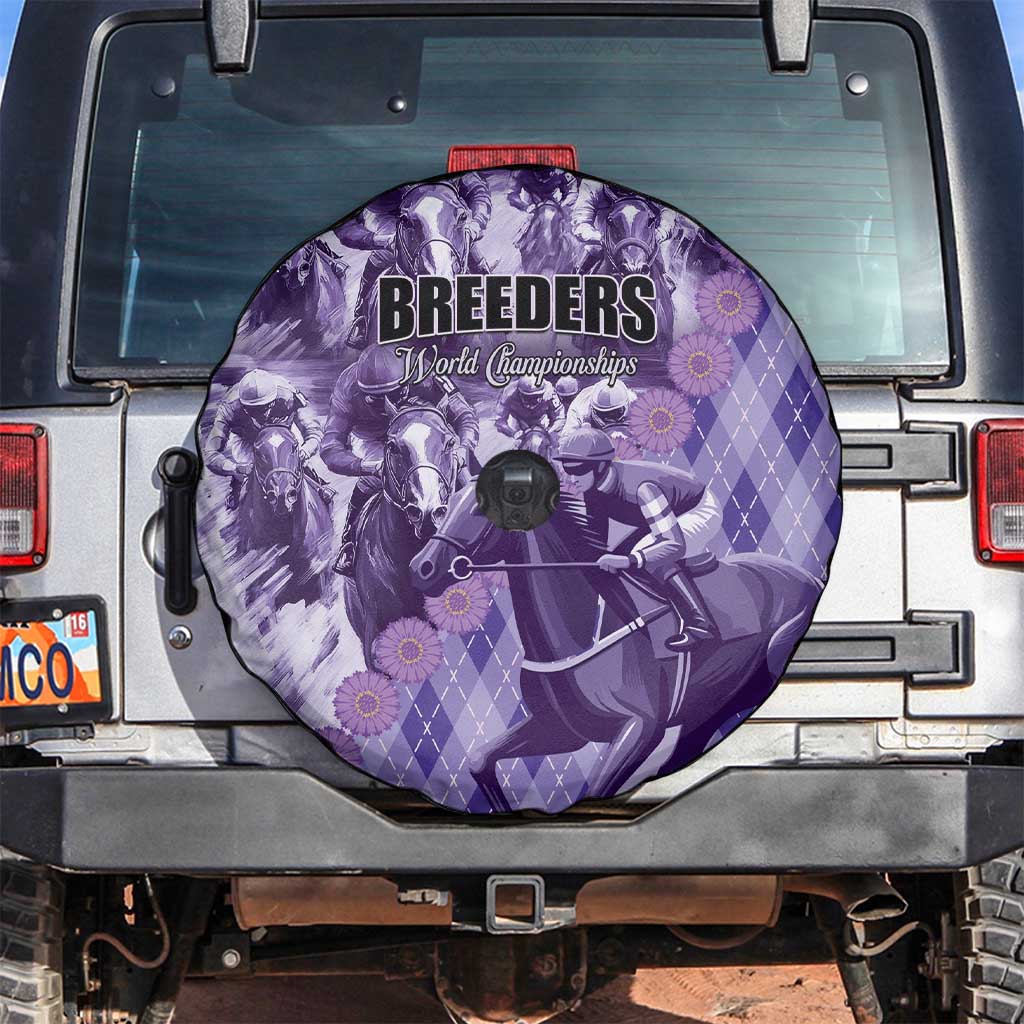 Breeders Horse Racing Spare Tire Cover World Horse Racing Championships - Wonder Print Shop