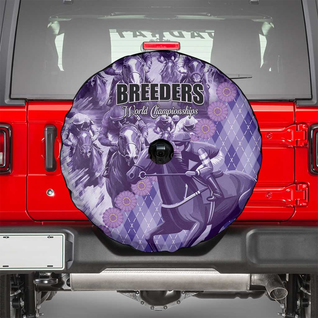 Breeders Horse Racing Spare Tire Cover World Horse Racing Championships - Wonder Print Shop
