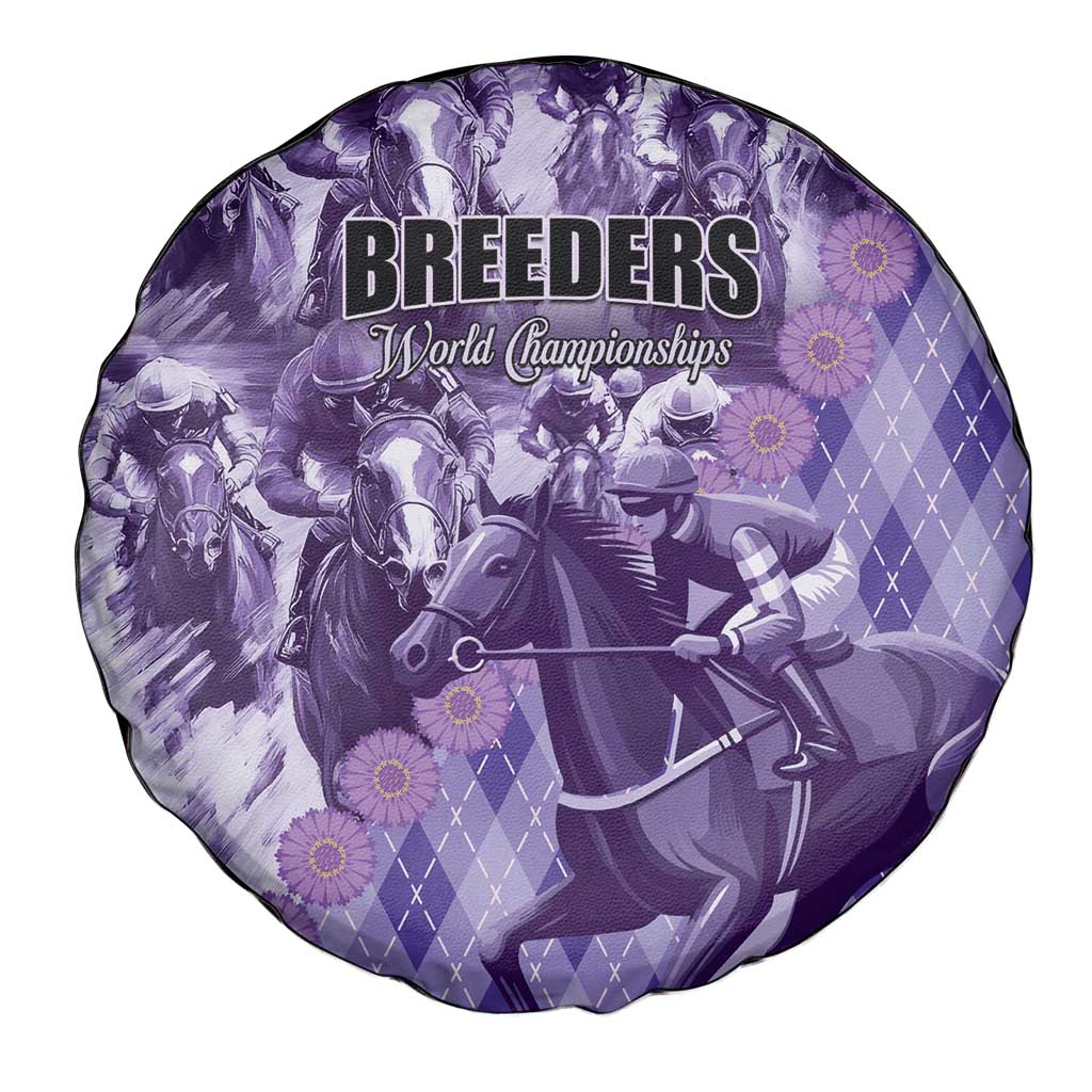 Breeders Horse Racing Spare Tire Cover World Horse Racing Championships - Wonder Print Shop
