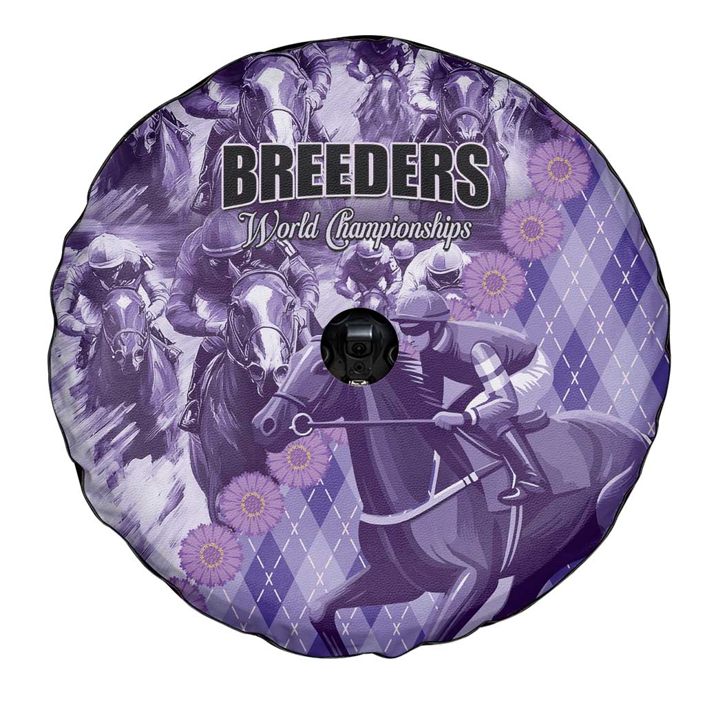 Breeders Horse Racing Spare Tire Cover World Horse Racing Championships - Wonder Print Shop