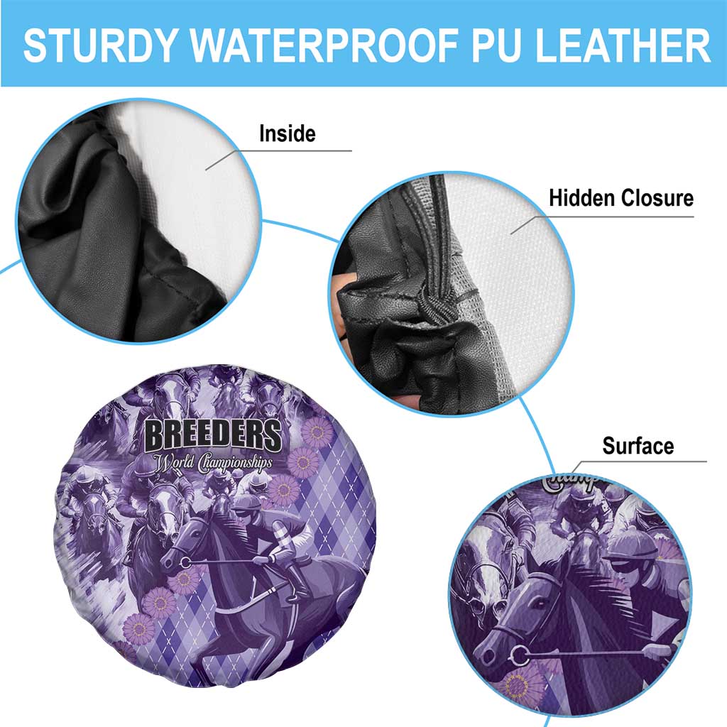 Breeders Horse Racing Spare Tire Cover World Horse Racing Championships - Wonder Print Shop