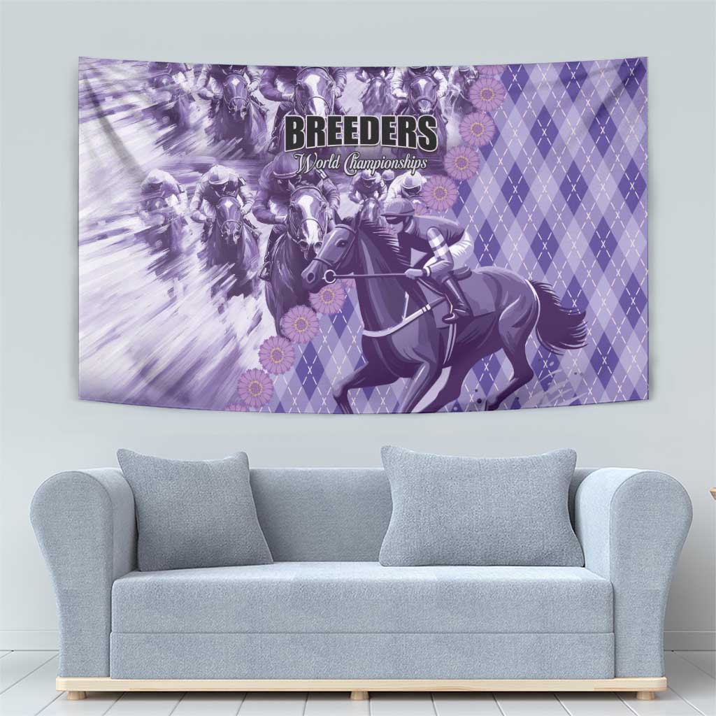 Breeders Horse Racing Tapestry World Horse Racing Championships - Wonder Print Shop
