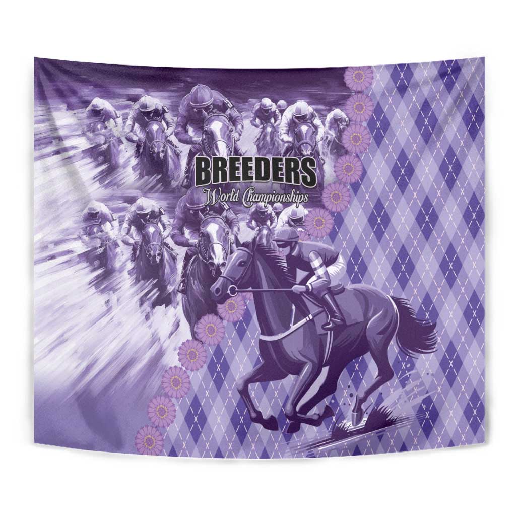 Breeders Horse Racing Tapestry World Horse Racing Championships - Wonder Print Shop