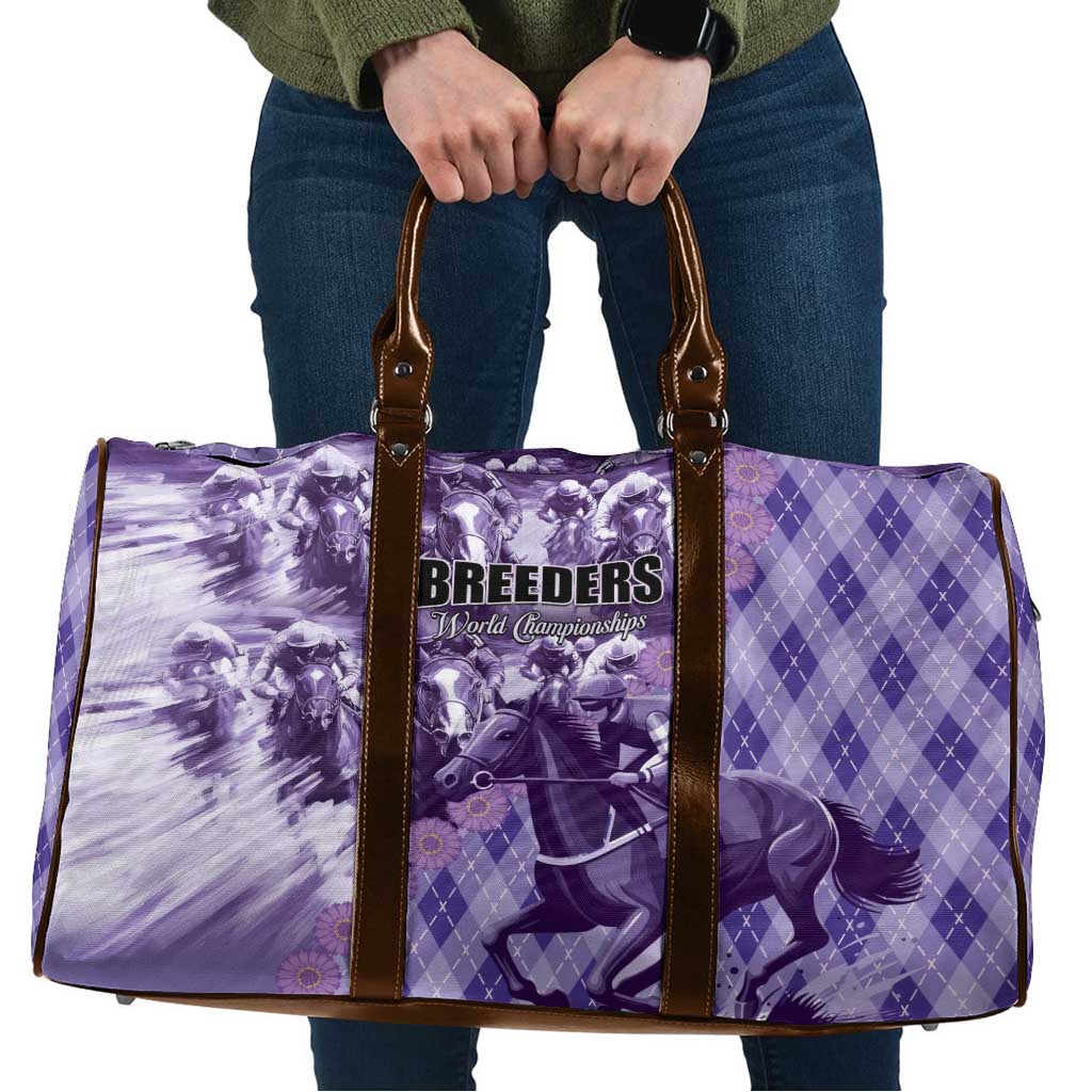 Breeders Horse Racing Travel Bag World Horse Racing Championships - Wonder Print Shop