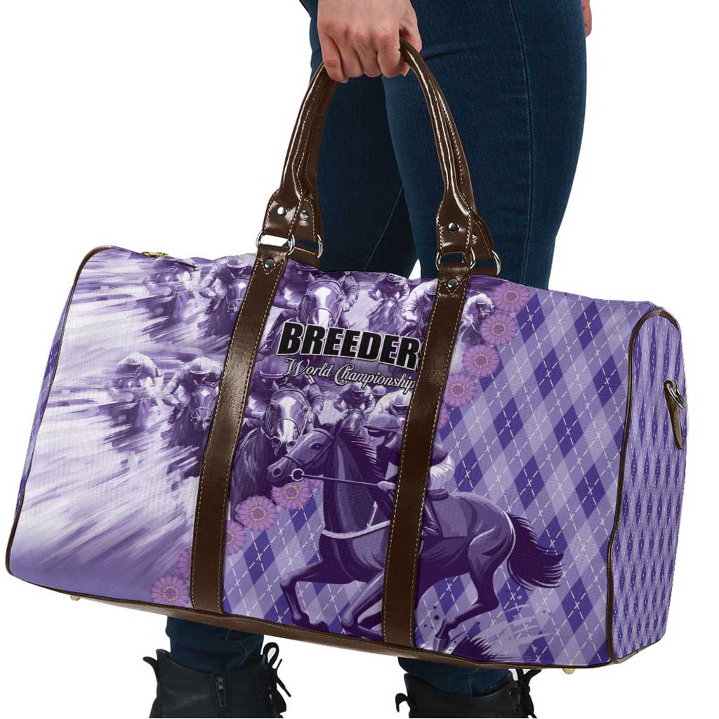 Breeders Horse Racing Travel Bag World Horse Racing Championships - Wonder Print Shop