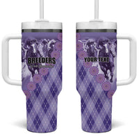 Personalized Breeders Horse Racing Tumbler With Handle World Horse Racing Championships - Wonder Print Shop