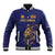 Custom Sri Lanka Cricket Baseball Jacket The Lions Go Champions - Wonder Print Shop