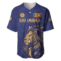 Custom Sri Lanka Cricket Baseball Jersey The Lions Go Champions - Wonder Print Shop