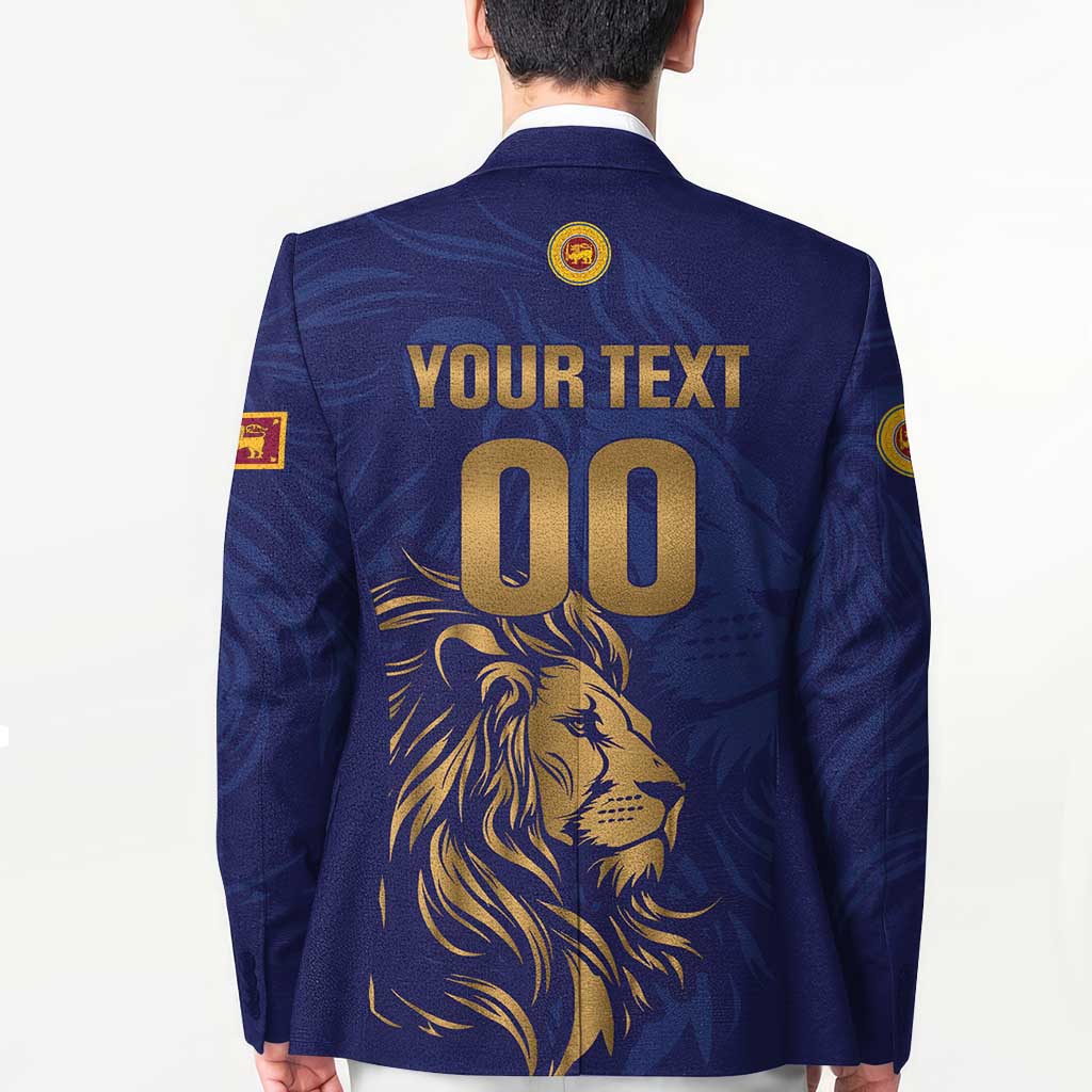 Custom Sri Lanka Cricket Blazer The Lions Go Champions - Wonder Print Shop
