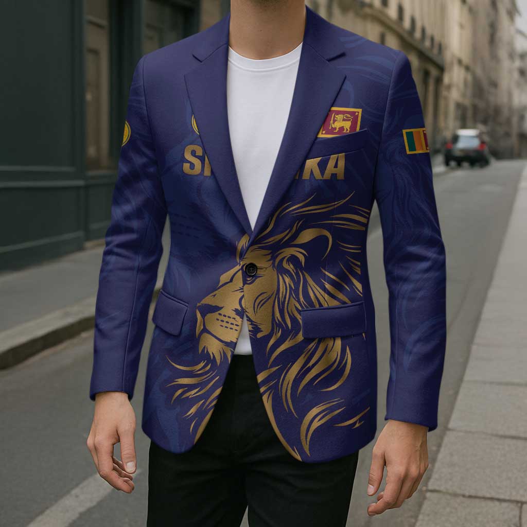 Custom Sri Lanka Cricket Blazer The Lions Go Champions - Wonder Print Shop