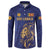 Custom Sri Lanka Cricket Button Sweatshirt The Lions Go Champions - Wonder Print Shop