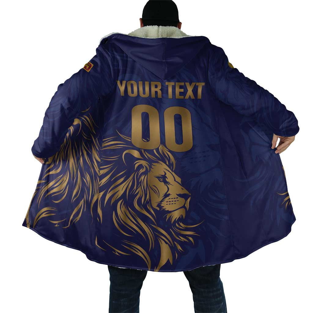 Custom Sri Lanka Cricket Cloak The Lions Go Champions - Wonder Print Shop