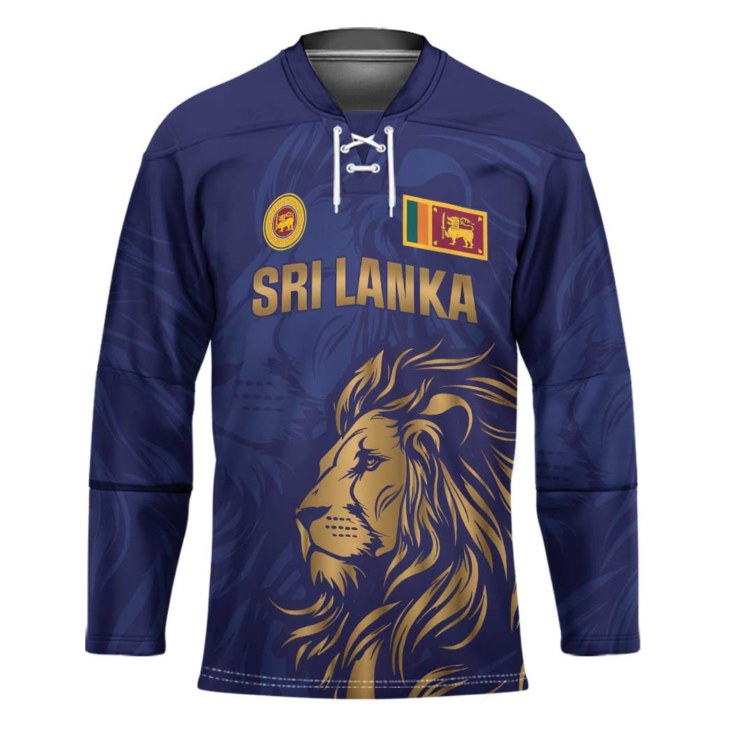 Custom Sri Lanka Cricket Hockey Jersey The Lions Go Champions - Wonder Print Shop