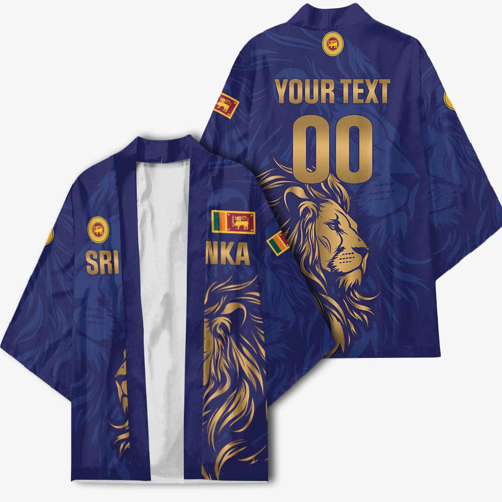 Custom Sri Lanka Cricket Kimono The Lions Go Champions - Wonder Print Shop