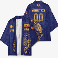 Custom Sri Lanka Cricket Kimono The Lions Go Champions - Wonder Print Shop