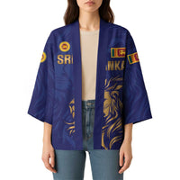 Custom Sri Lanka Cricket Kimono The Lions Go Champions - Wonder Print Shop