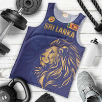 Custom Sri Lanka Cricket Men Tank Top The Lions Go Champions - Wonder Print Shop