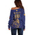Custom Sri Lanka Cricket Off Shoulder Sweater The Lions Go Champions - Wonder Print Shop