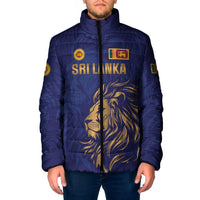Custom Sri Lanka Cricket Padded Jacket The Lions Go Champions - Wonder Print Shop
