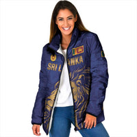 Custom Sri Lanka Cricket Padded Jacket The Lions Go Champions - Wonder Print Shop