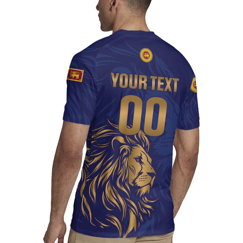 Custom Sri Lanka Cricket Rugby Jersey The Lions Go Champions - Wonder Print Shop
