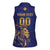 Custom Sri Lanka Cricket Women Sleeveless Polo Shirt The Lions Go Champions - Wonder Print Shop