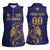 Custom Sri Lanka Cricket Women Sleeveless Polo Shirt The Lions Go Champions - Wonder Print Shop