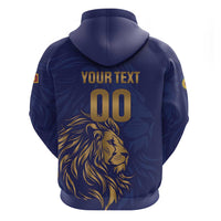 Custom Sri Lanka Cricket Zip Hoodie The Lions Go Champions - Wonder Print Shop